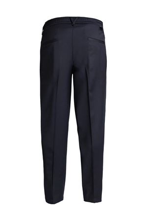 Navy blue wool blend trousers LOW BRAND | L1PFW25266930E044